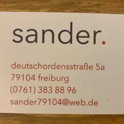 SANDER. Sander and Partners - Helpdesk