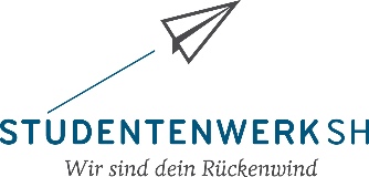 Studentenwerk Schleswig-Holstein Sachbearbeiter/in Wohnungswirtschaft (m/w/d)